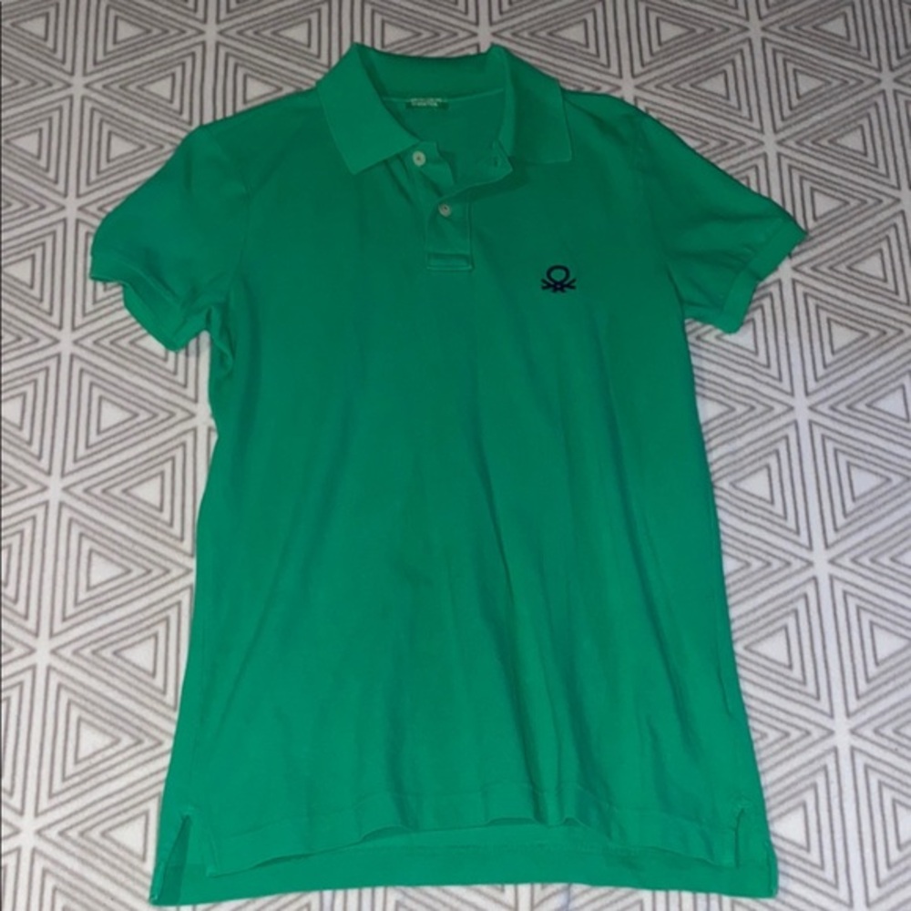 United Colors Of Benetton‎ Teal Polo Shirt